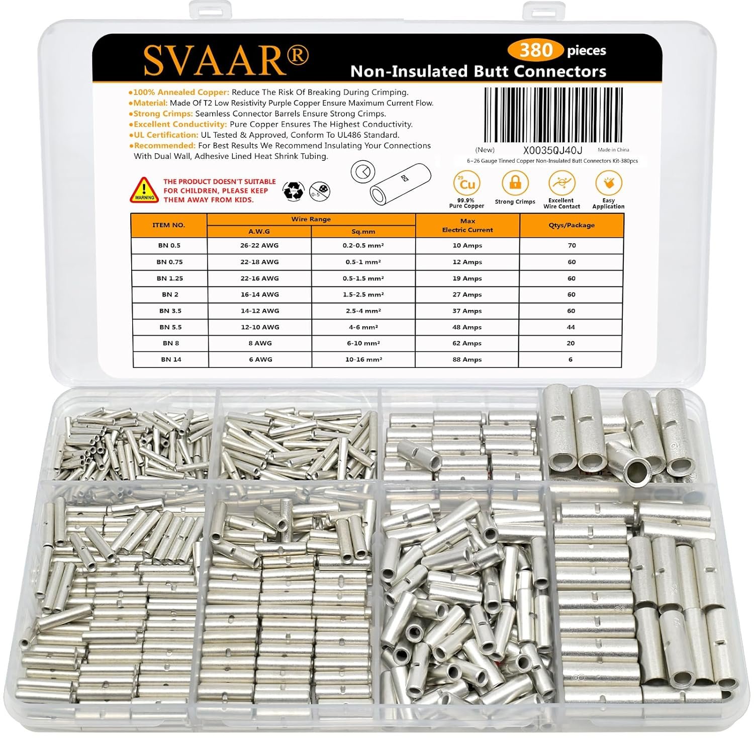Butt Splice Connectors